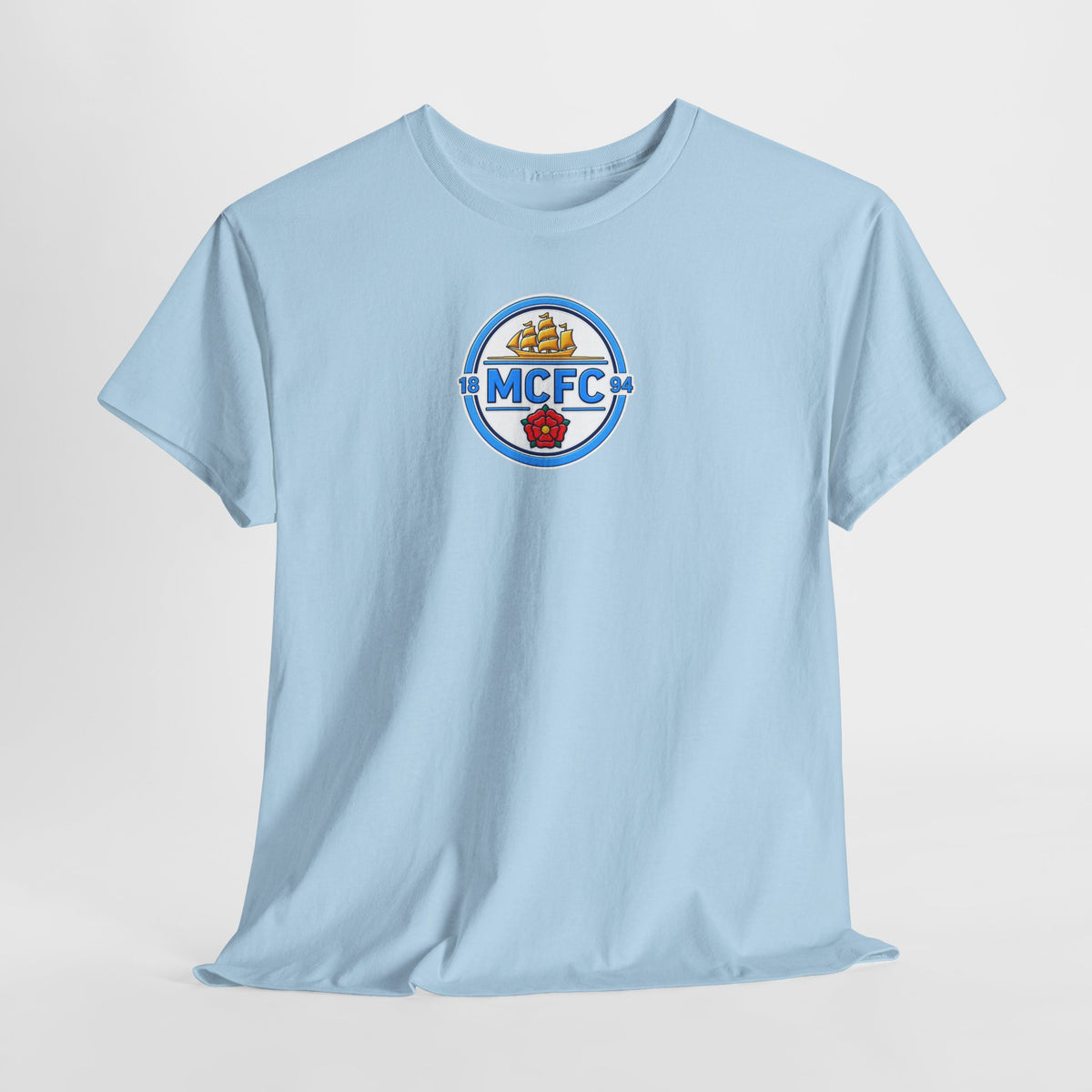 MCFC Retro Crest T‑Shirt — Vintage Soccer Fan Tee
