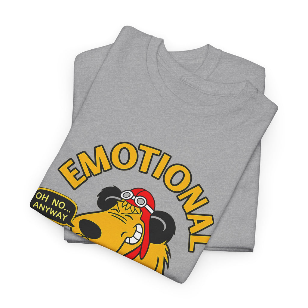 Emotional Support Dog T-Shirt — Cute Cartoon Comfort Pup Tee