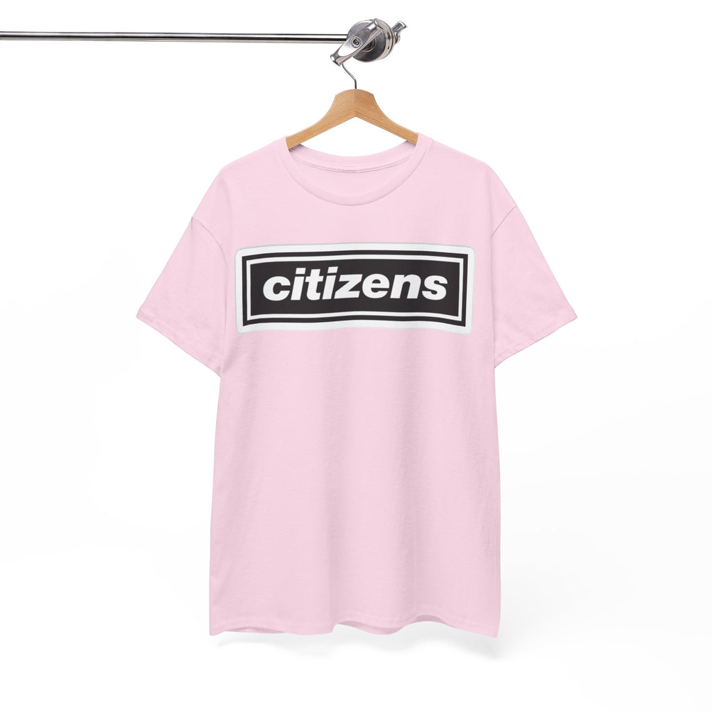 Citizens Manchester City Logo T-Shirt — Minimal Retro Box-Logo Tee