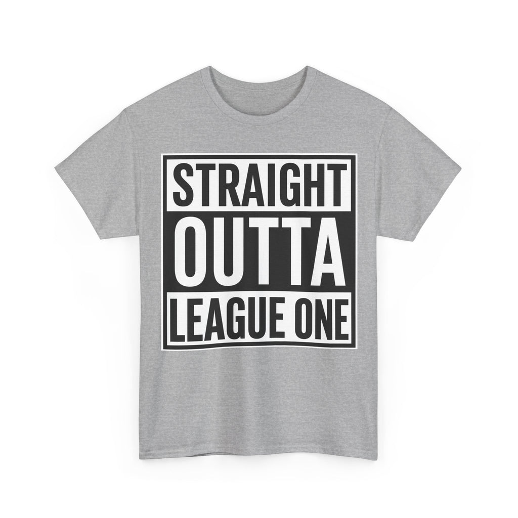Straight Outta League One T‑Shirt — Football Fan Tee