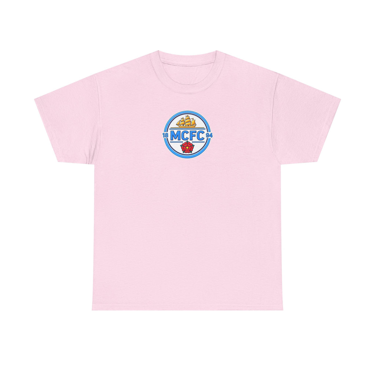 MCFC Retro Crest T‑Shirt — Vintage Soccer Fan Tee