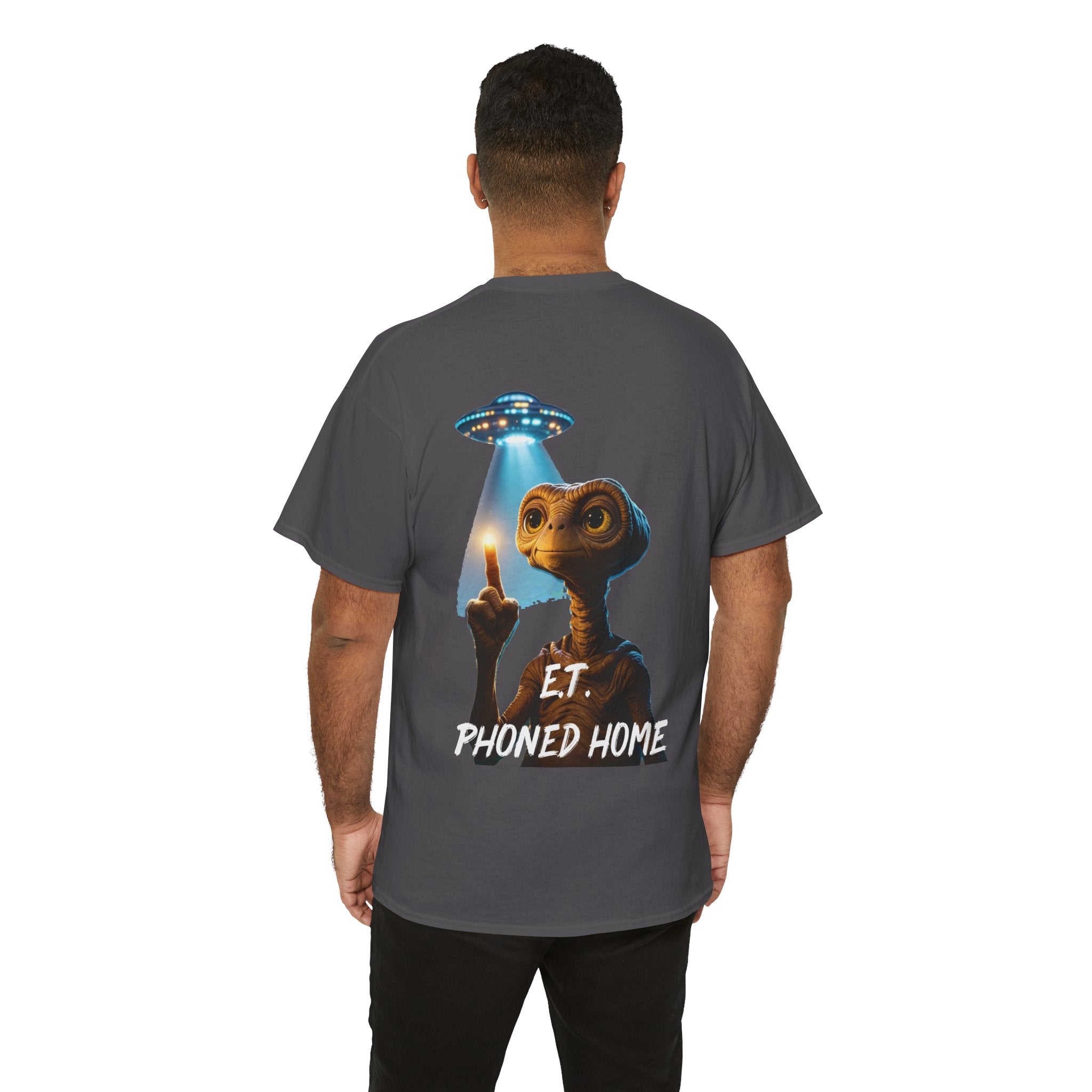 E.T. Phoned Home Tee — Retro Sci‑Fi Alien Graphic T-Shirt
