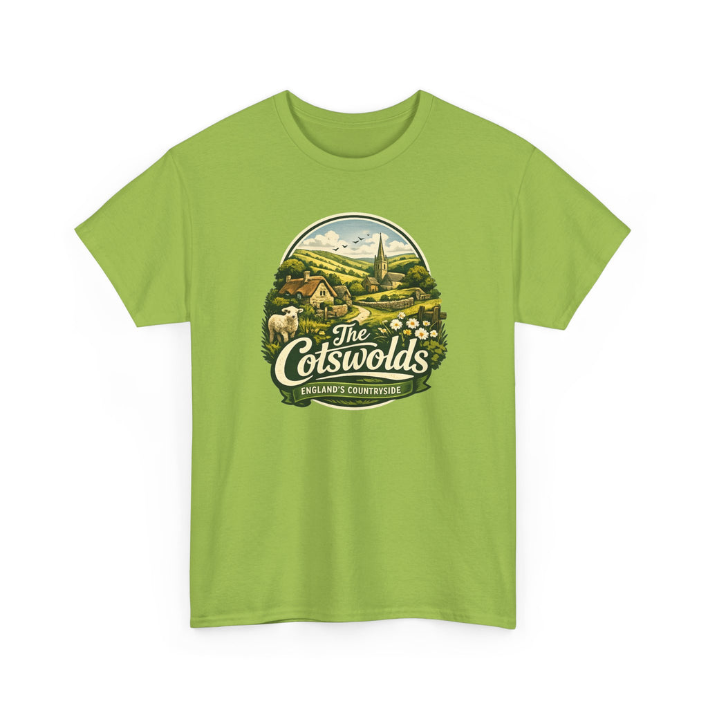 Cotswolds Vintage Landscape T‑Shirt — The Cotswolds Countryside Tee