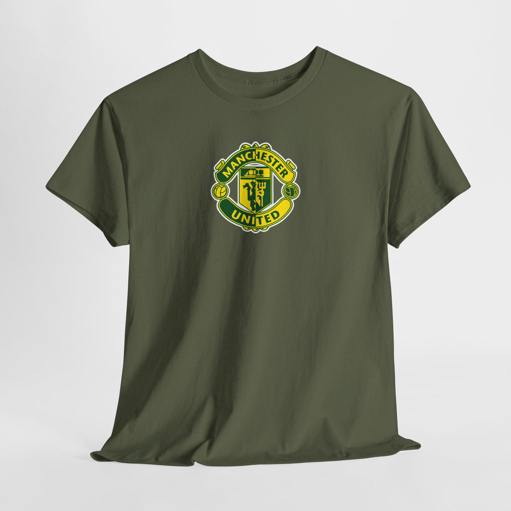 Manchester United Retro Crest Cotton T-Shirt