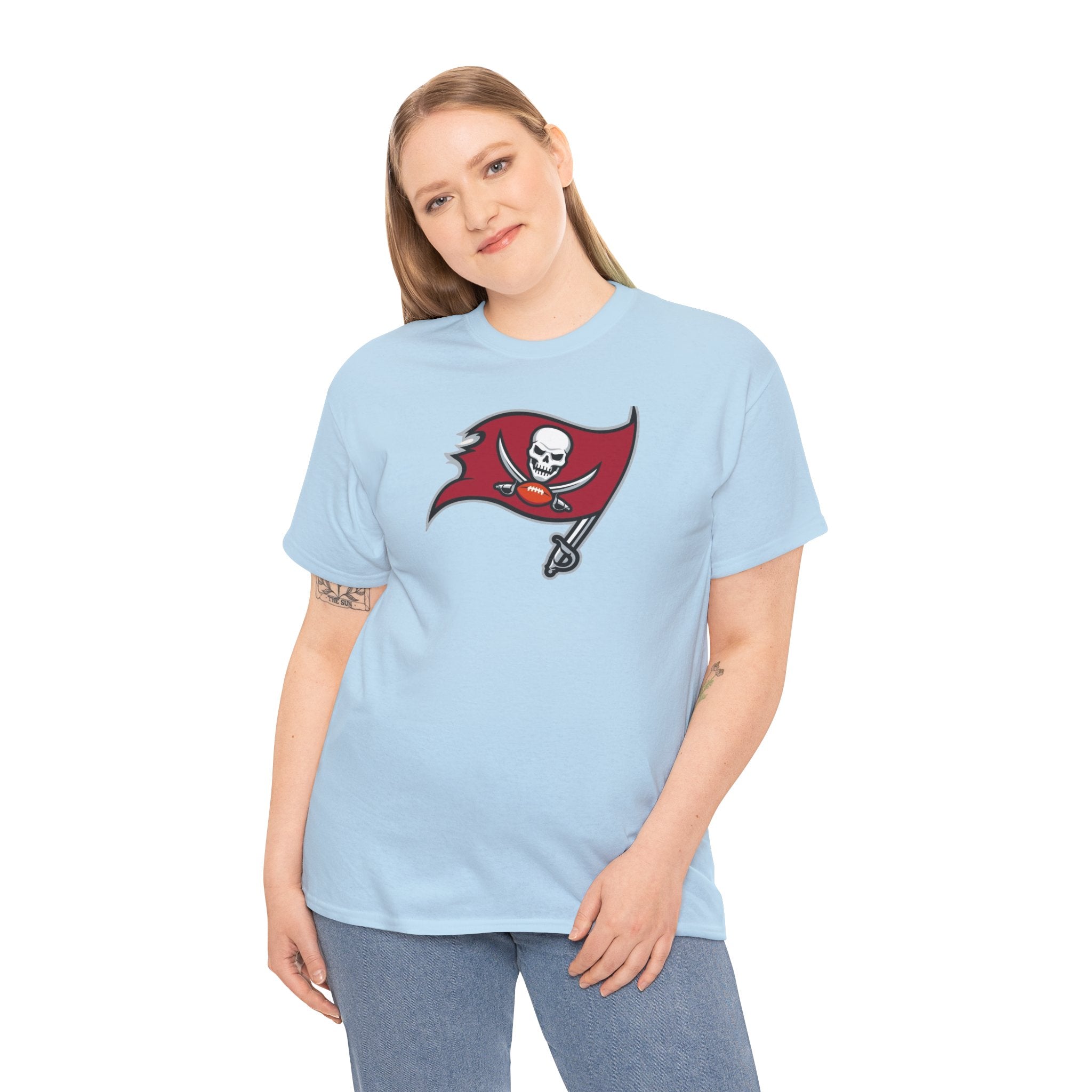 Tampa Bay Buccaneers Flag T-Shirt — Football Pirate Logo Tee