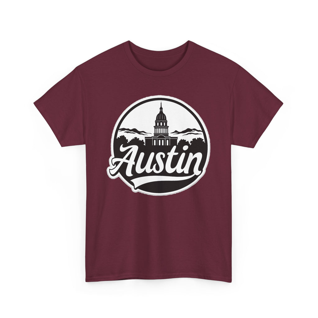 Austin Capitol Graphic Cotton T-Shirt / Tee