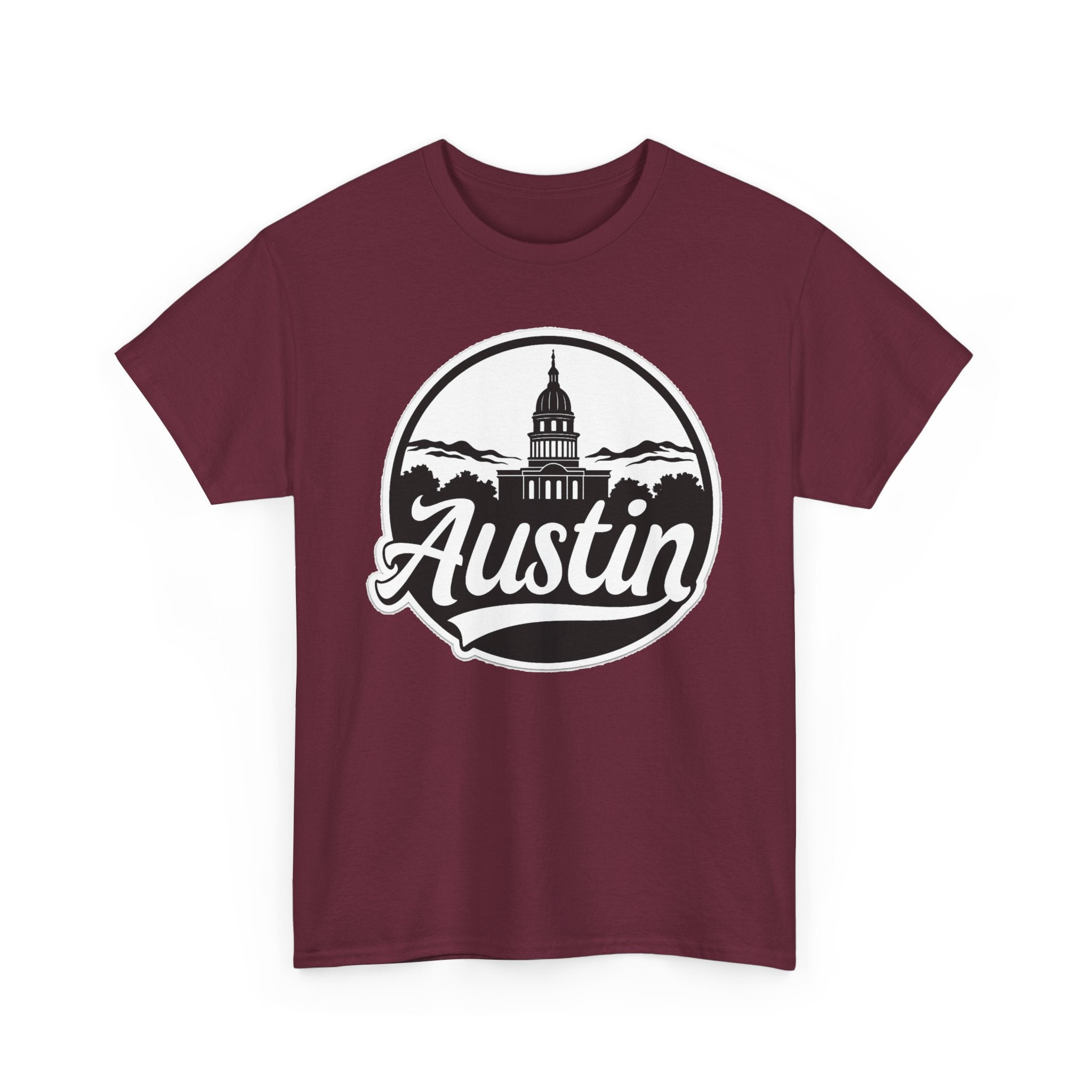 Austin Capitol Graphic Cotton T-Shirt / Tee