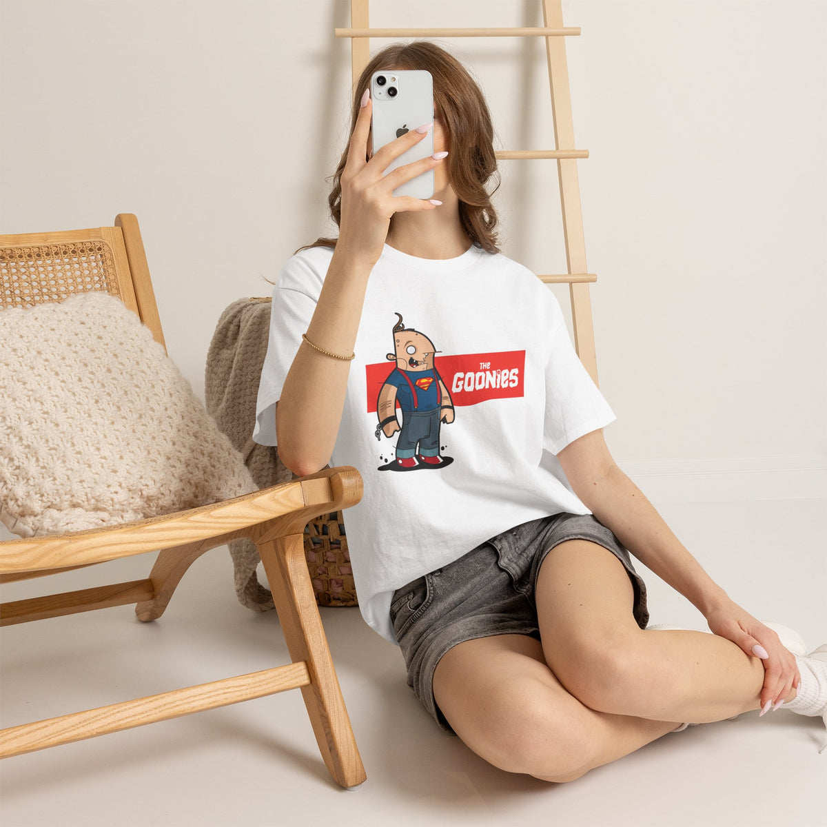 The Goonies Inspired Character Tee — Cartoon Sloth Graphic T‑Shirt