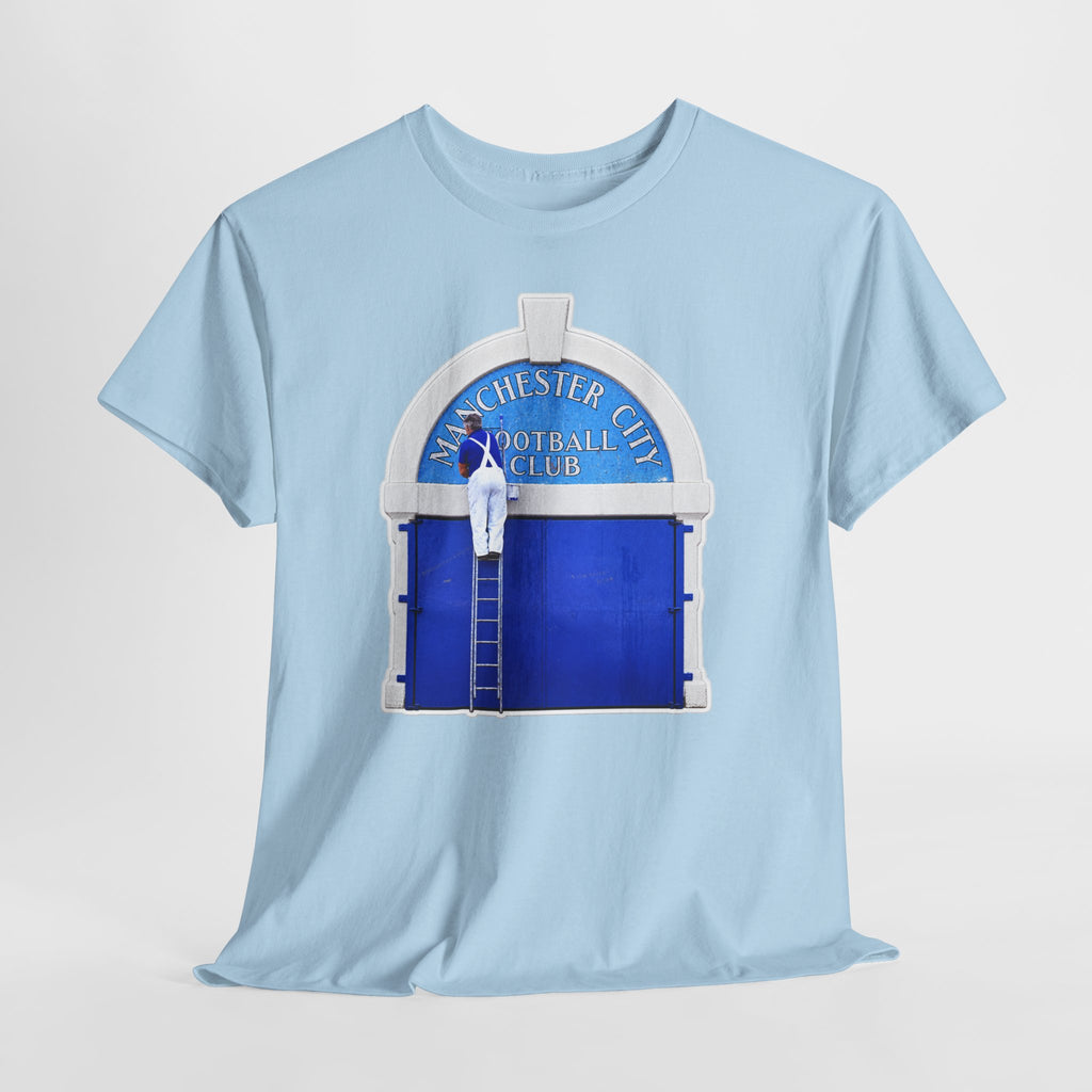 Manchester City Maine Road Inspired Cotton T-Shirt
