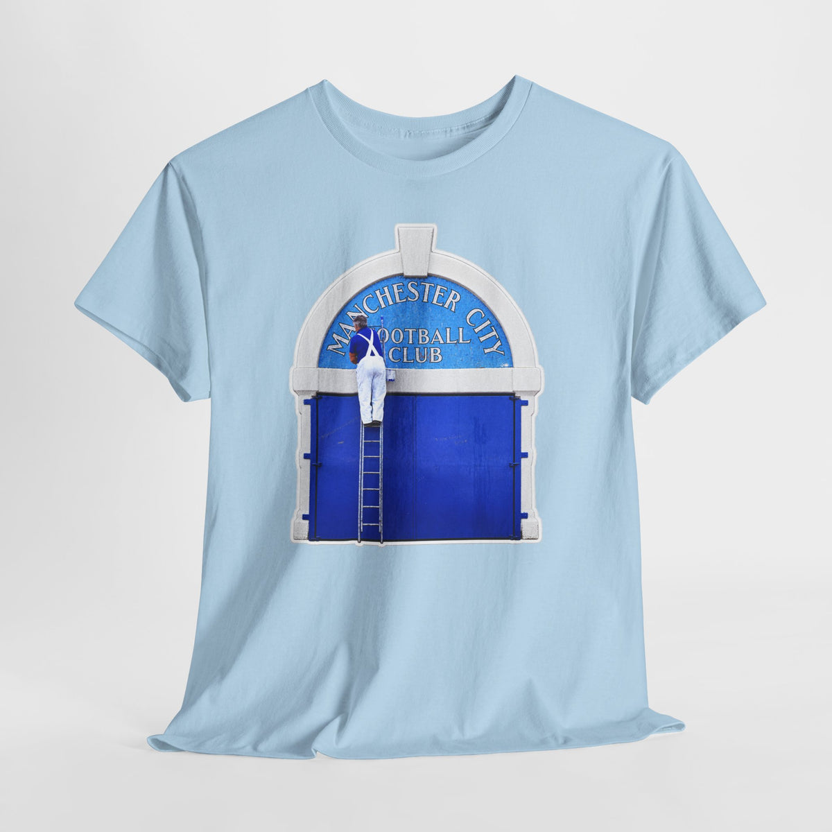 Manchester City Maine Road Inspired Cotton T-Shirt