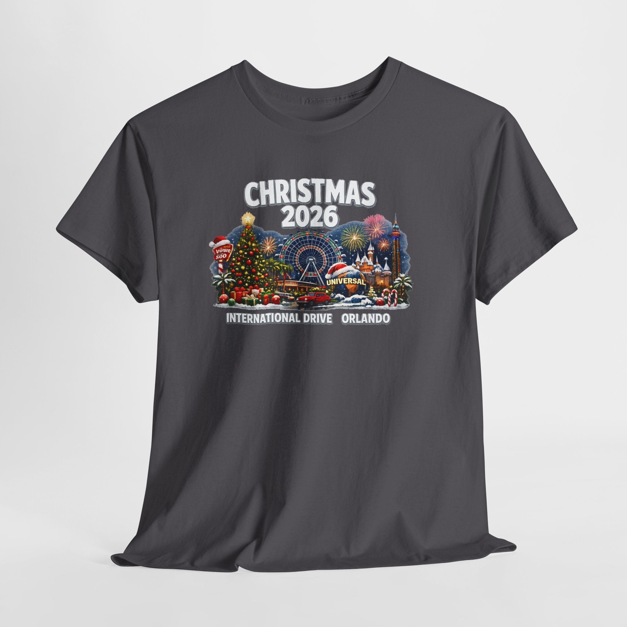 Christmas 2026 Orlando T-Shirt — International Drive Holiday Souvenir
