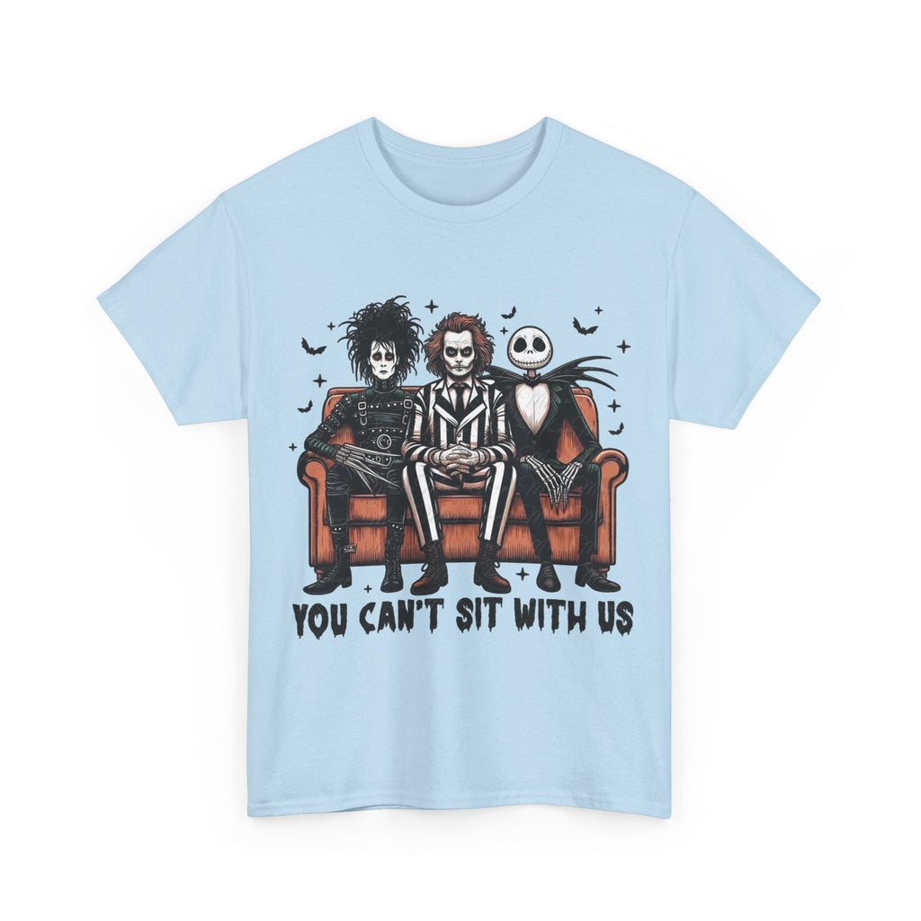 Johnny Depp Graphic Tee — 'You Can't Sit With Us' Halloween Horror Trio T-Shirt