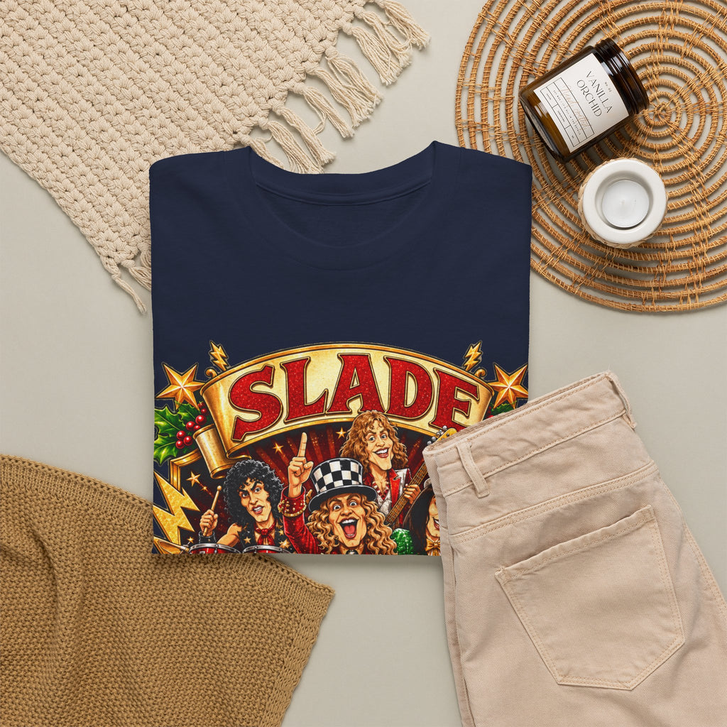 Slade it's Christmas Unisex Heavy Cotton Tee