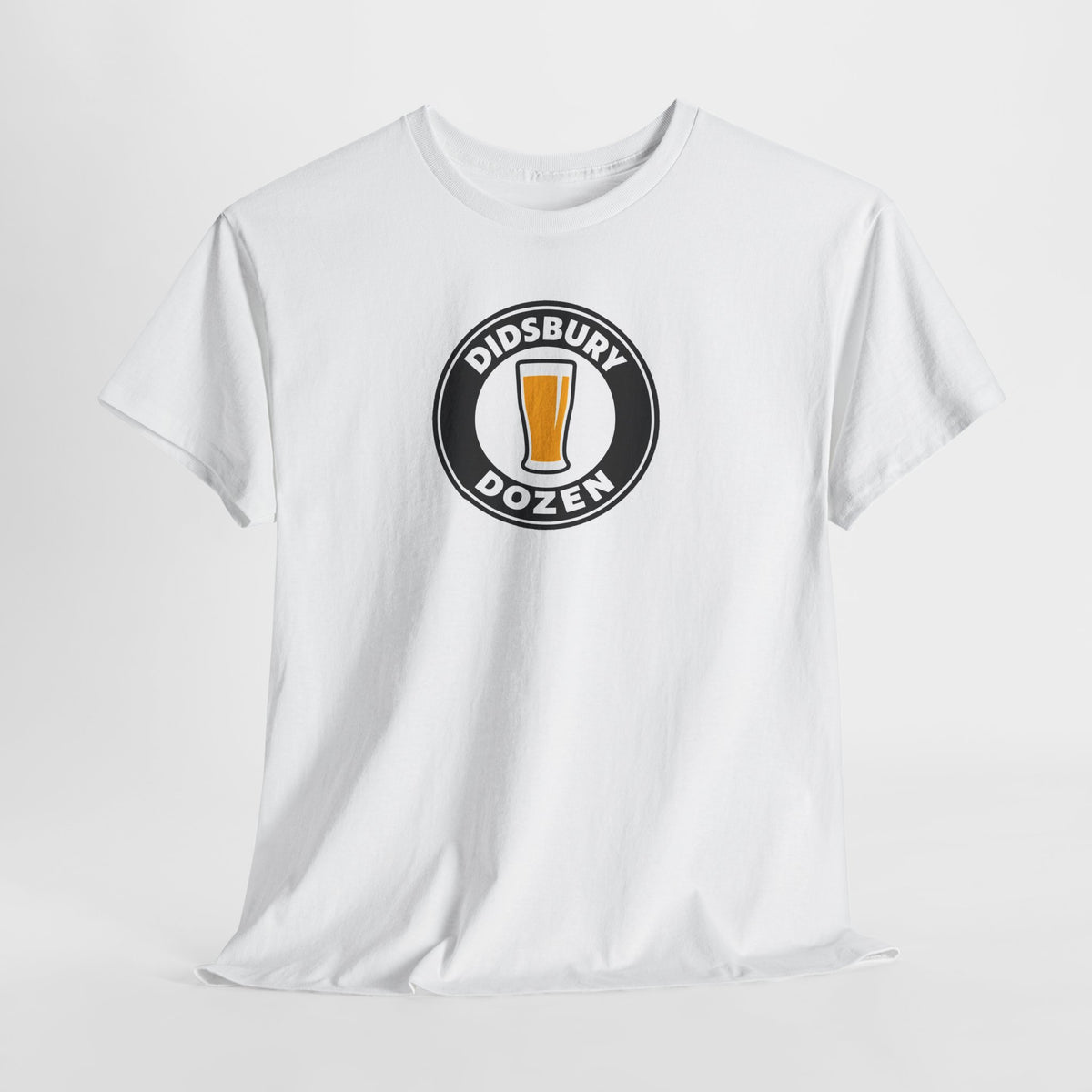 Didsbury Dozen Beer Logo Cotton T-Shirt / Tee