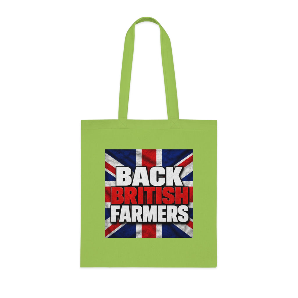 Back British Farmers Tote Bag — Union Jack Cotton Shopper