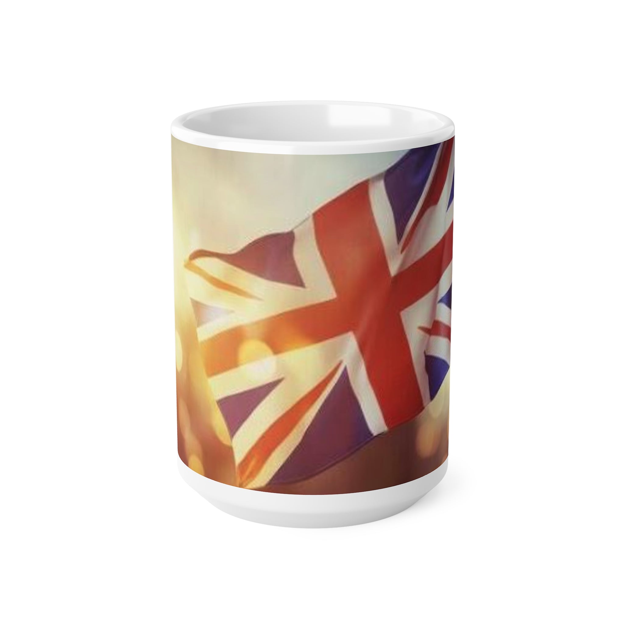 Union Jack Ceramic Mug — British Flag Coffee Cup (11oz & 15oz)