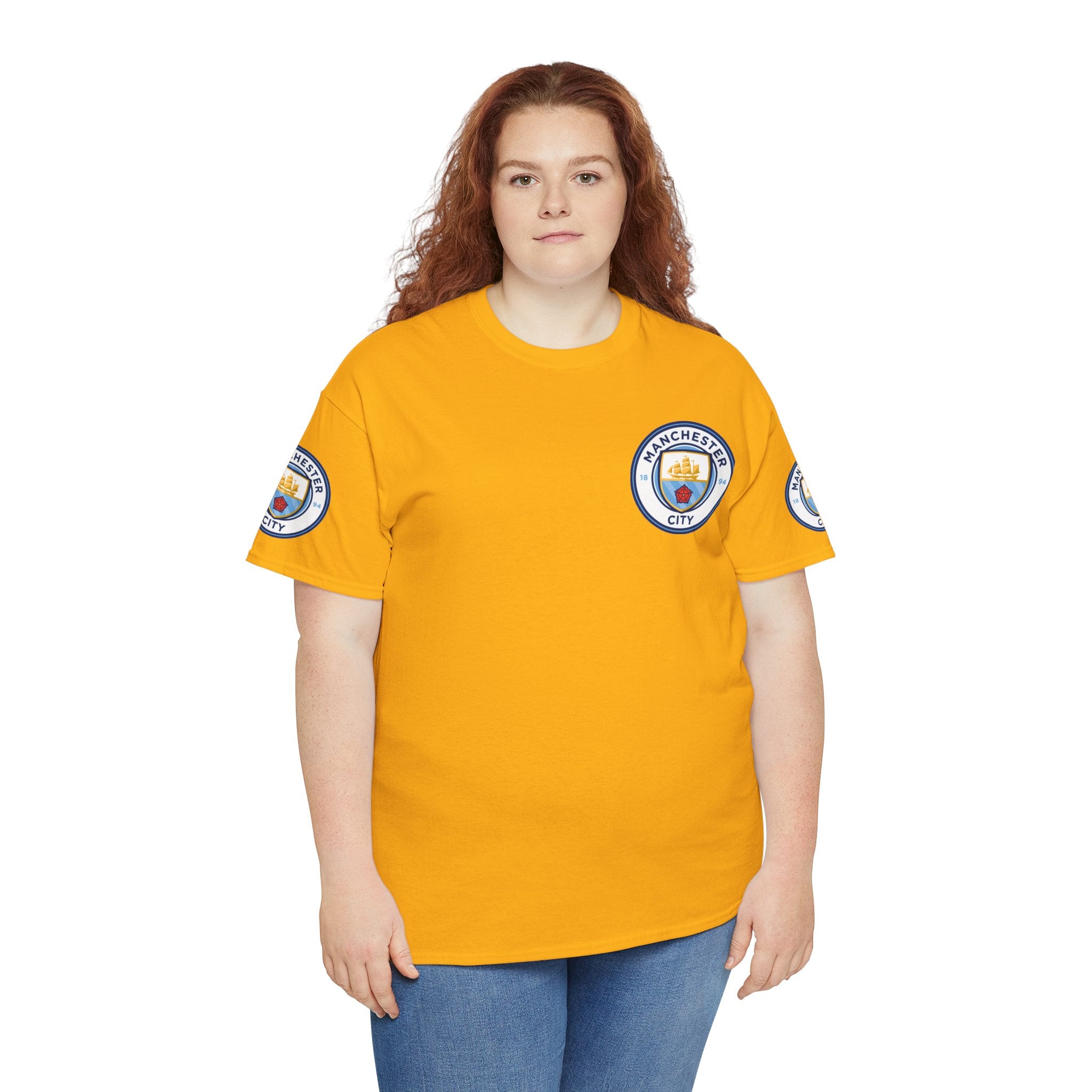 Manchester City Crest T-Shirt — Football Club Logo Tee