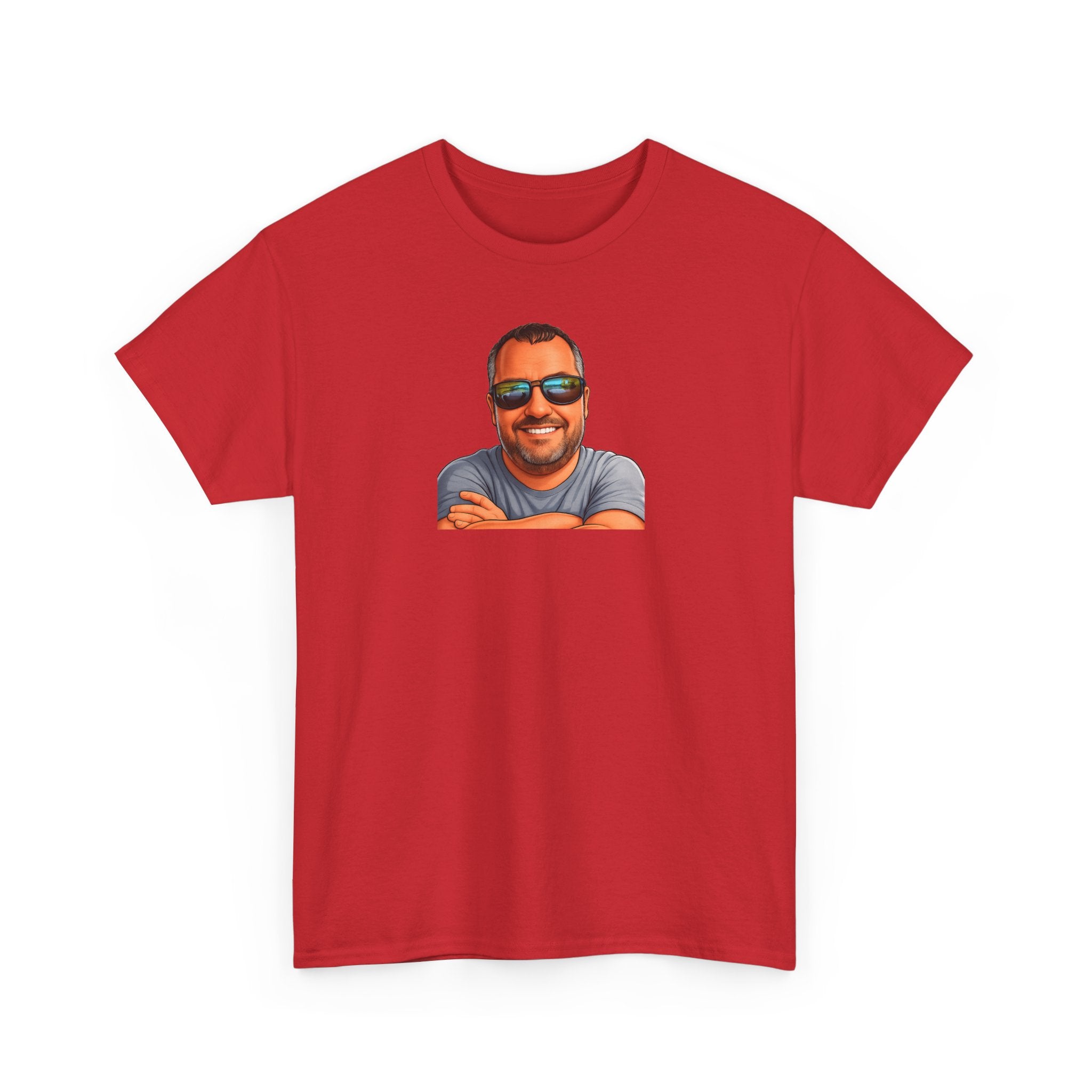 T-Shirt — "Mama Always Said Life Is Like A Box Of Chocolates" Graphic Tee (Funny Retro Portrait)