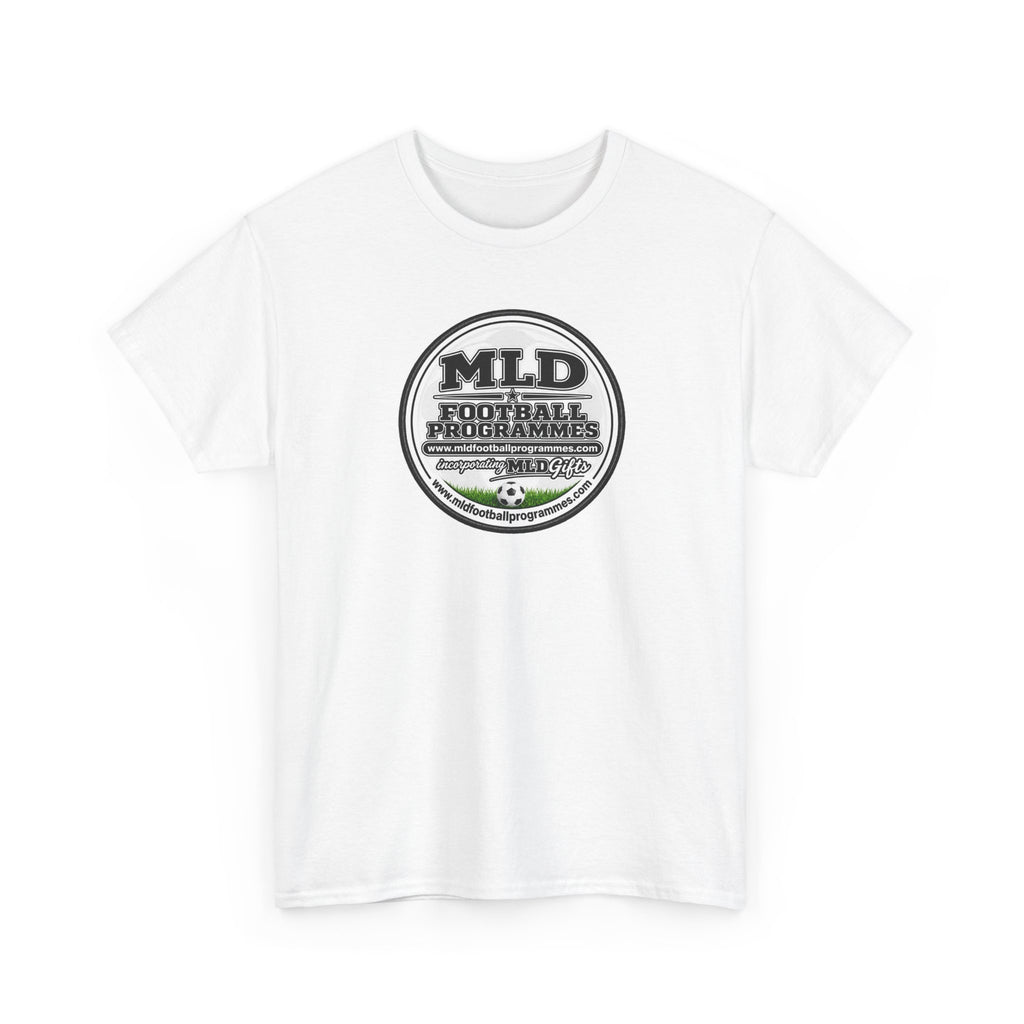 MLD Football Programmes Vintage Logo Cotton T-Shirt