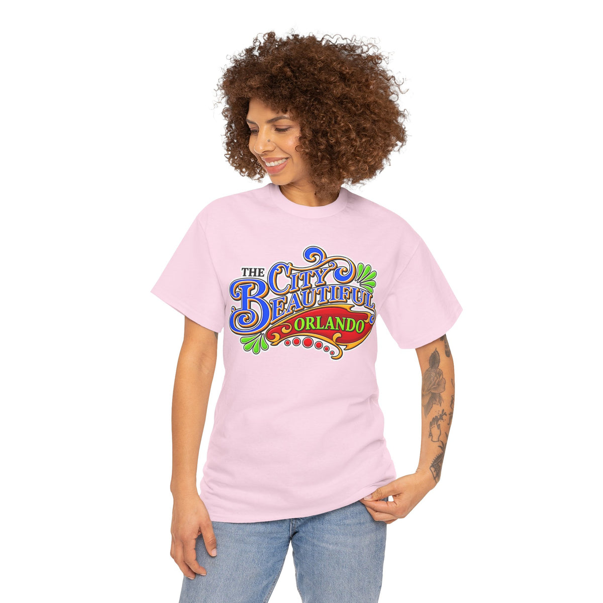 The City Beautiful Orlando Graphic Cotton Tee