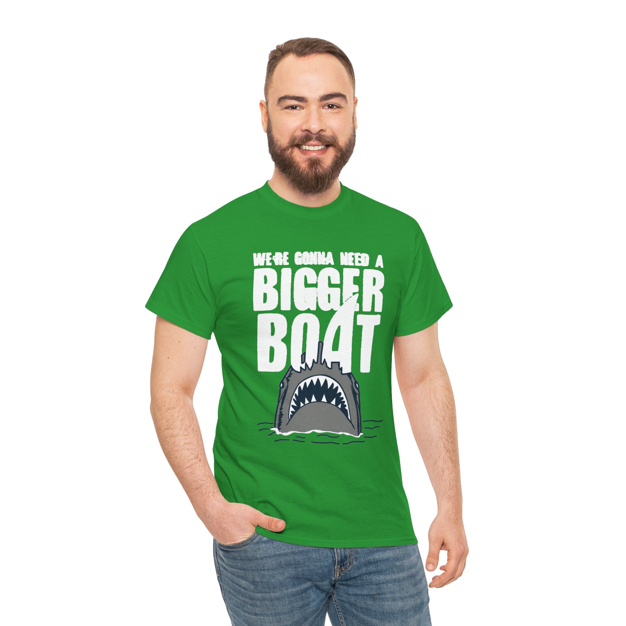 Bigger Boat Shark T-Shirt – 'We're Gonna Need a Bigger Boat' Graphic Tee