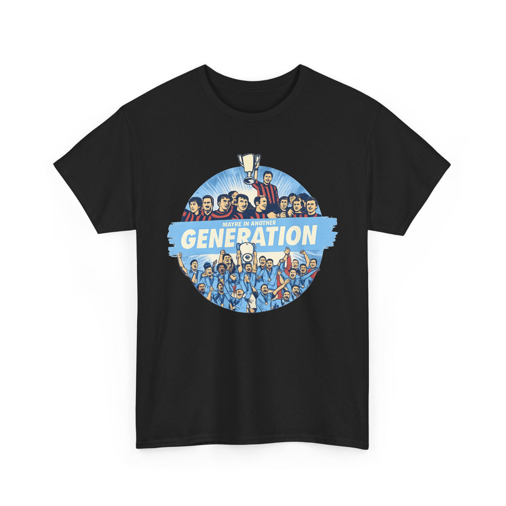Manchester City Maybe in Another Generation Champions T‑Shirt — Retro Team Fan Tee