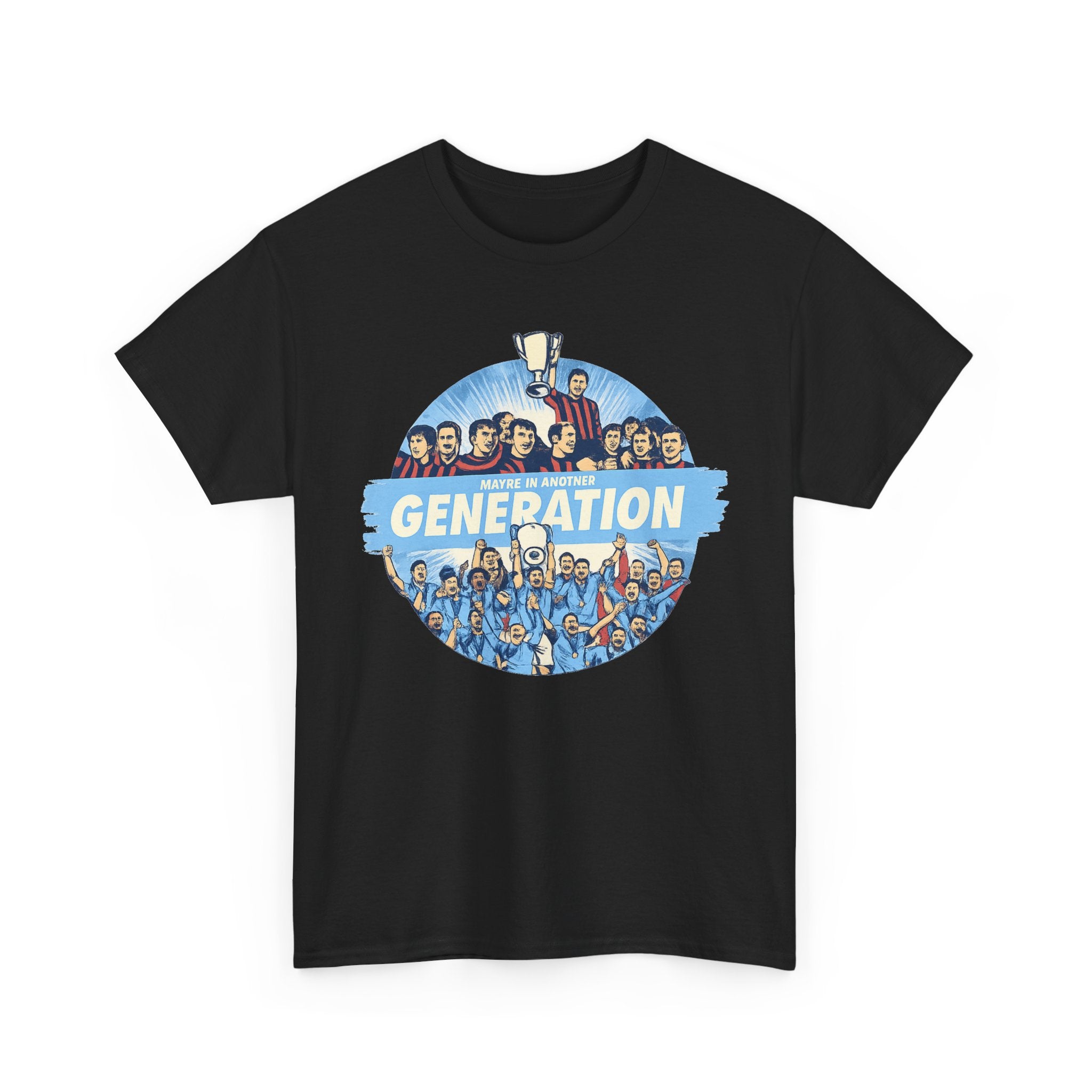 Manchester City Maybe in Another Generation Champions T‑Shirt — Retro Team Fan Tee