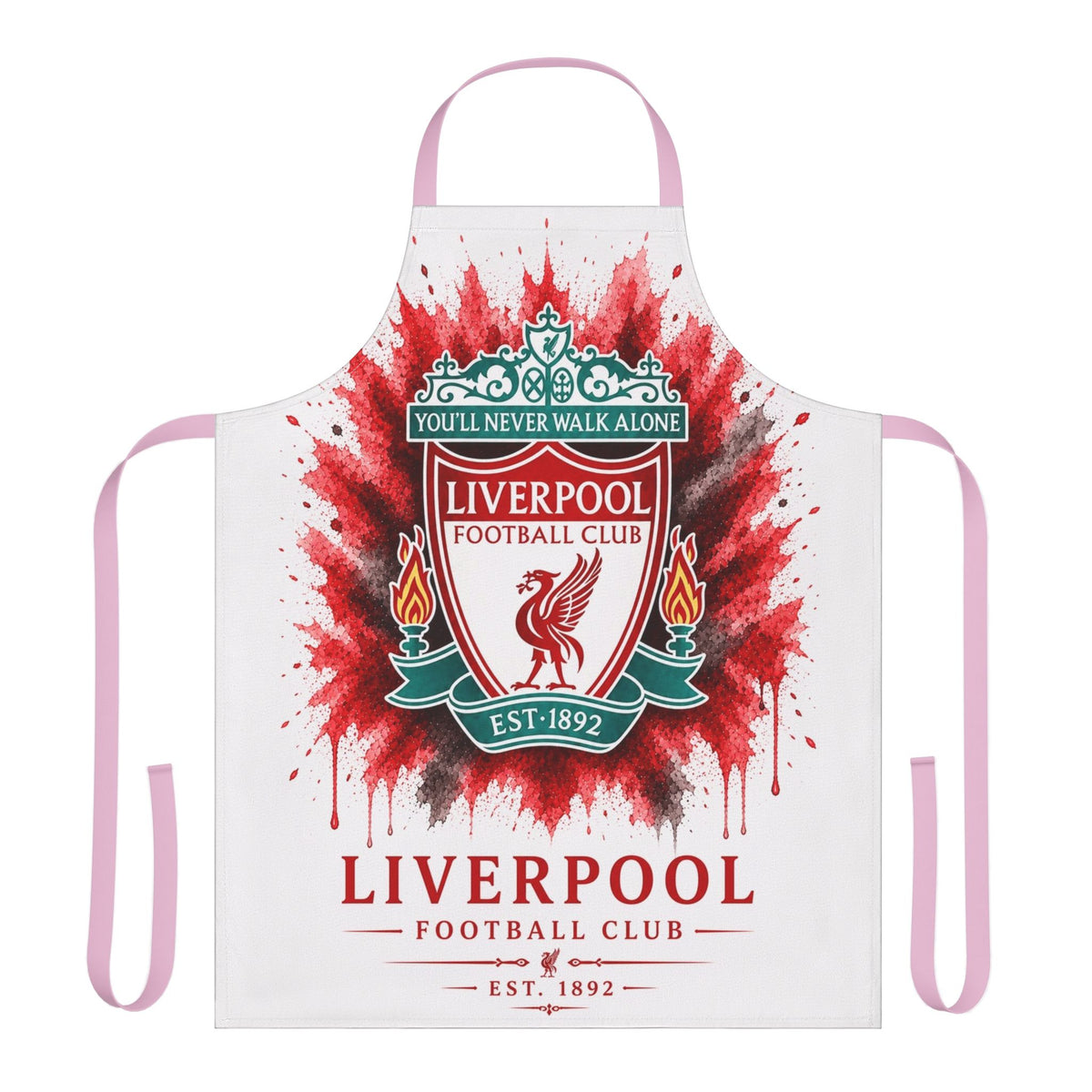 Liverpool Football Club Apron – "You'll Never Walk Alone" Kitchen Apron