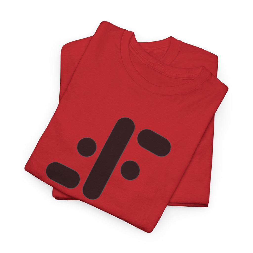 V TV Series Inspired Logo Cotton T-Shirt