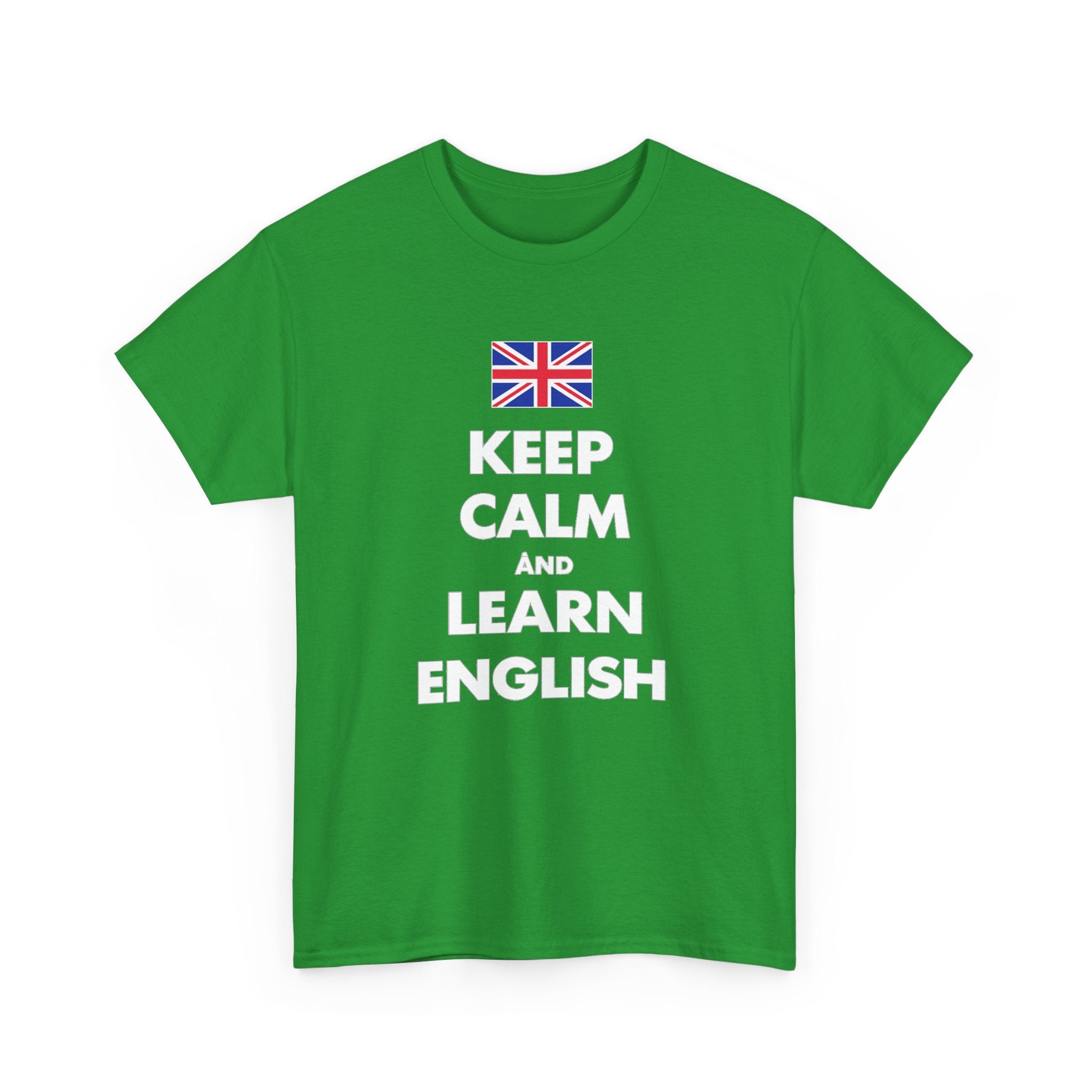 Keep Calm and Learn English T‑Shirt