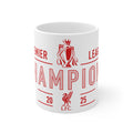 Champions 2025 Liverpool Ceramic Coffee Mug – Premier League LFC 11oz/15oz