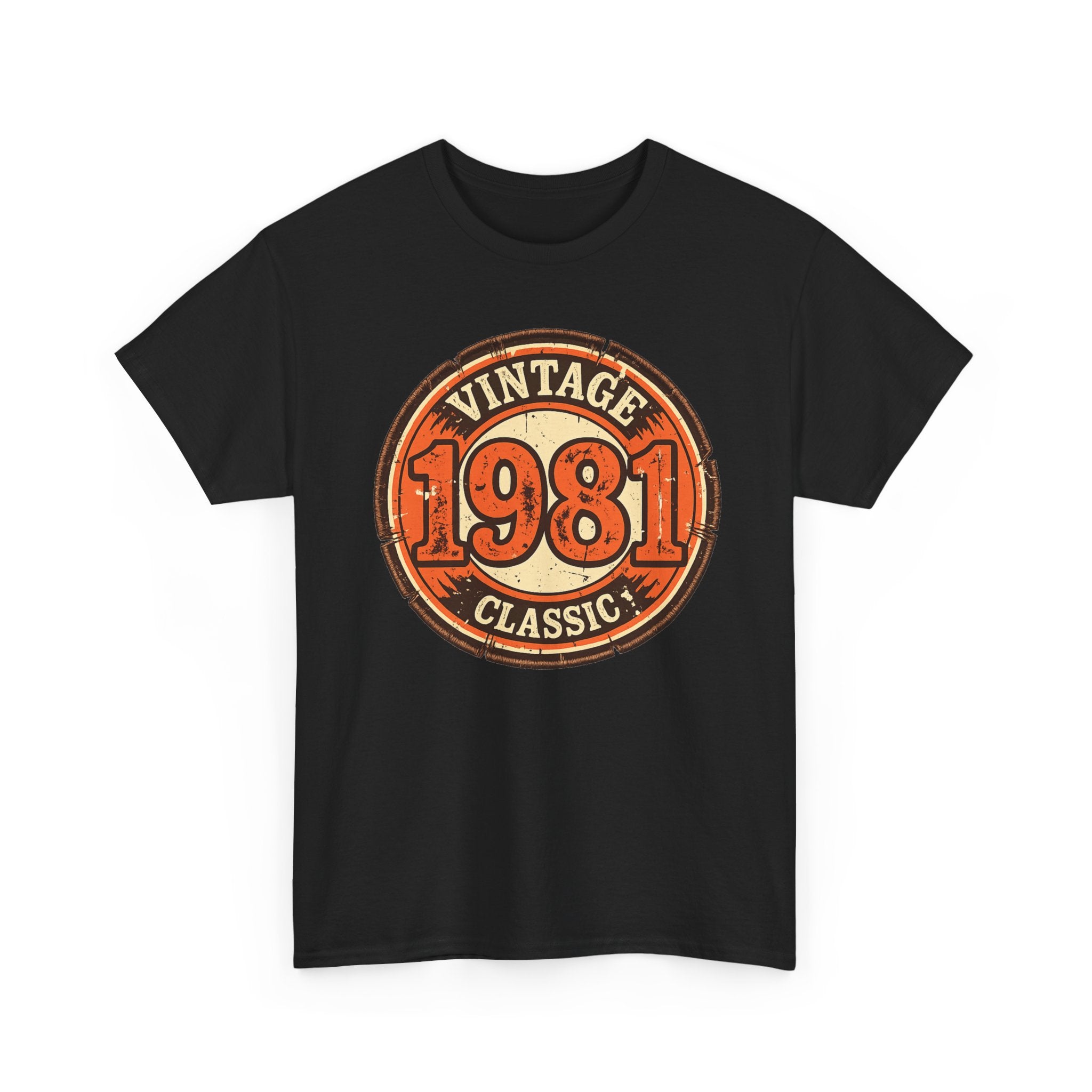 Vintage 1981 Classic T-Shirt — Retro Birthday Tee