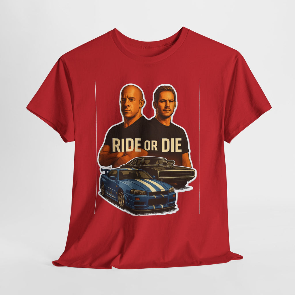 Ride or Die Street Racing Graphic Cotton Tee