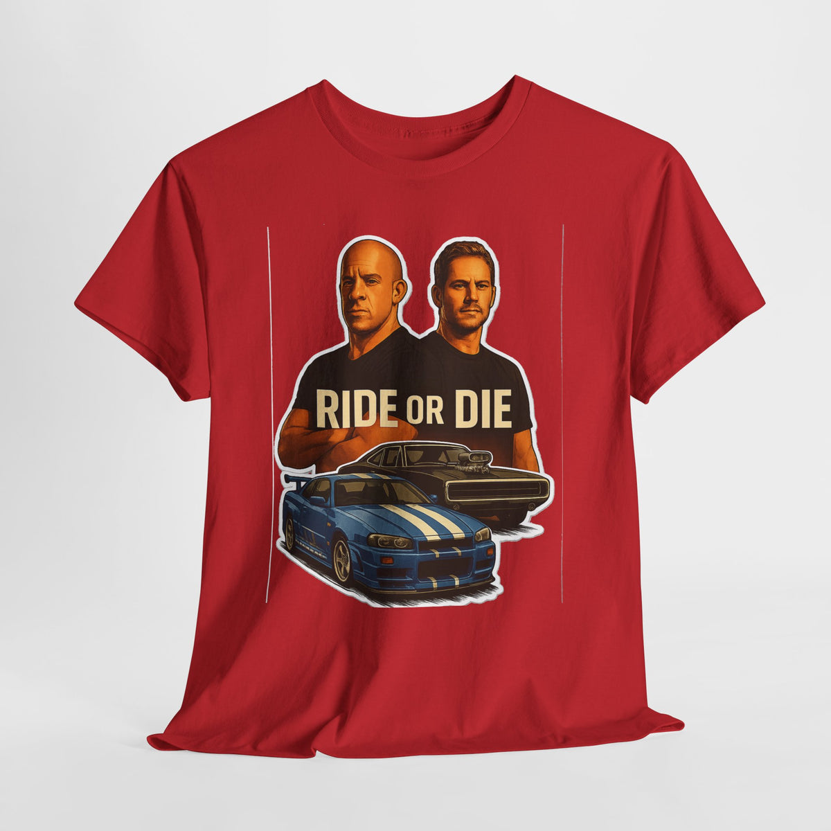 Ride or Die Street Racing Graphic Cotton Tee