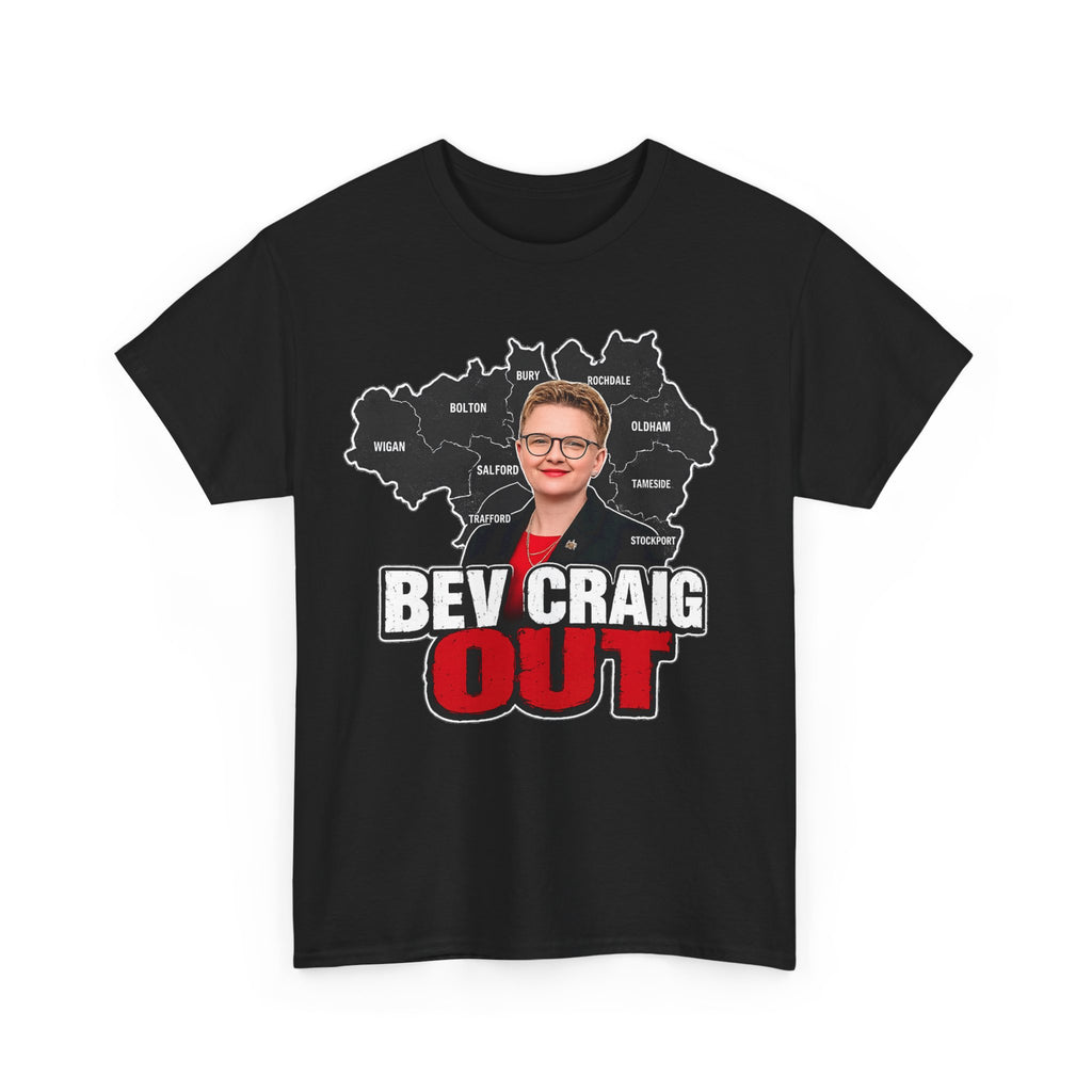 Bev Craig Out Greater Manchester Mayor Tee / T-Shirt