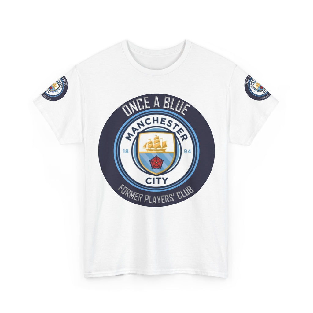 Manchester City 'Once A Blue' Tee — Former Players Club Football Shirt