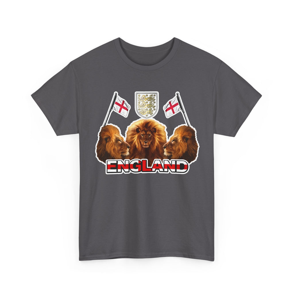 England 3 Lions Cotton Crest T-Shirt