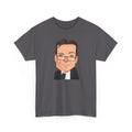 Tony Wilson Manchester Legend Caricature Gentleman Face Cotton T-Shirt