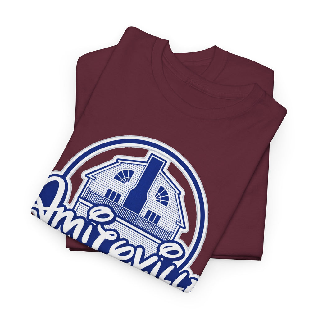 Amityville Horror Tee – "Amityville: The Scariest Place on Earth" Graphic Shirt