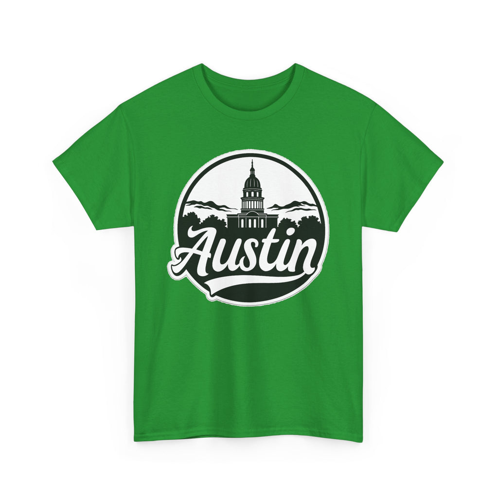 Austin Capitol Graphic Cotton T-Shirt / Tee