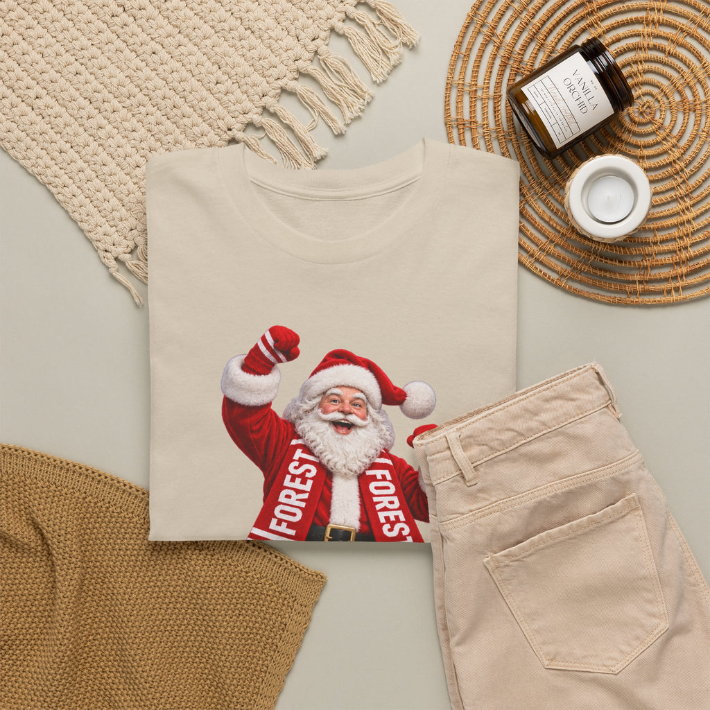 Nottingham Forest Santa Claus Dancing T‑Shirt — Vintage Christmas Holiday Tee