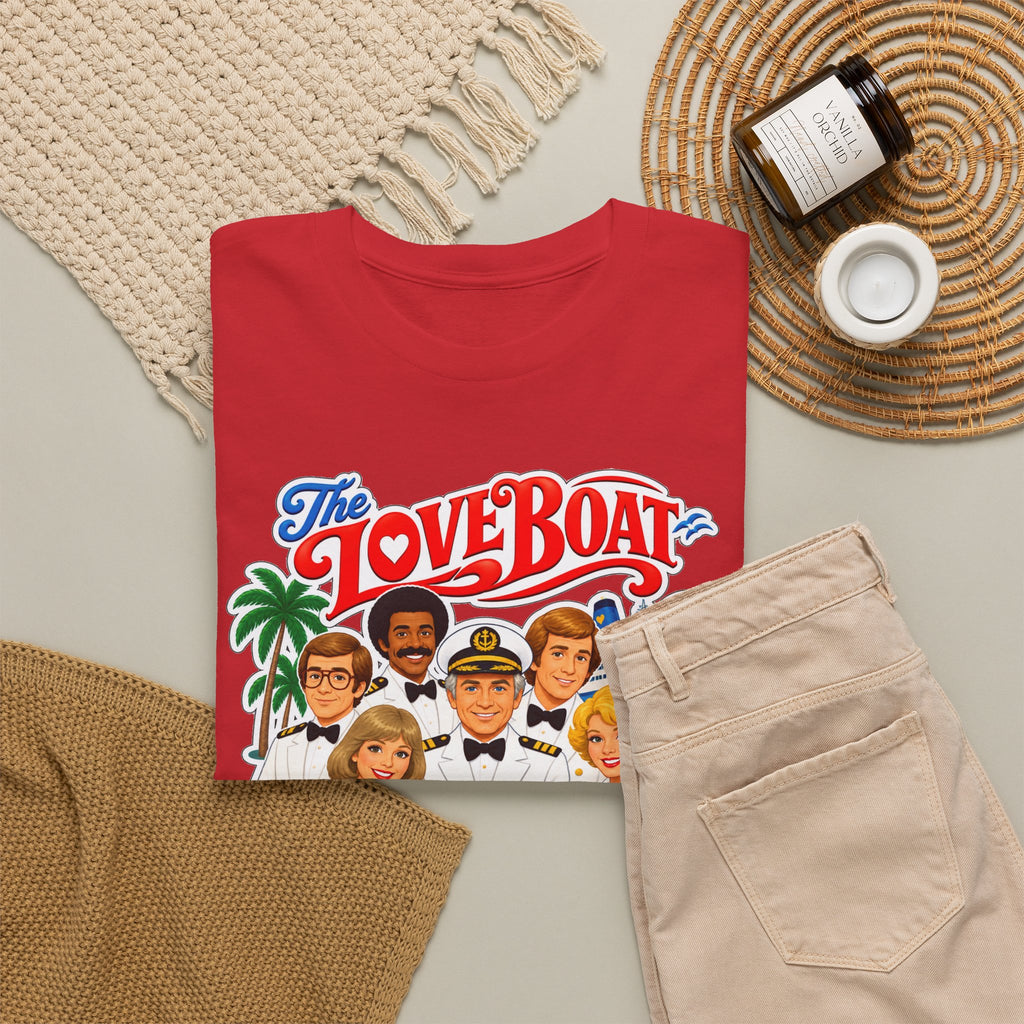 The Love Boat Crew Cotton T-Shirt — Retro TV Cruise Logo Tee