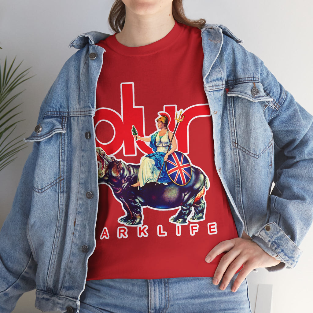 Blur PARKLIFE British Bulldog Graphic Cotton T-Shirt
