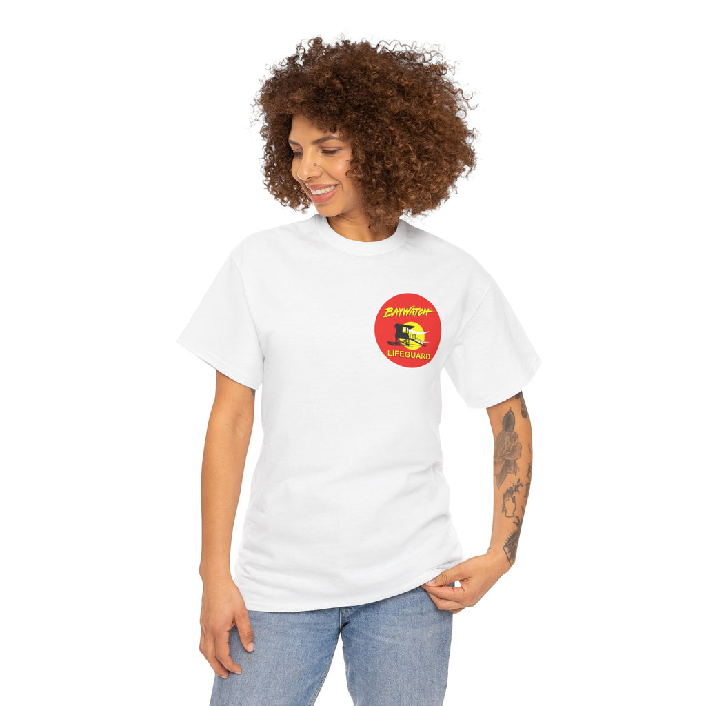 Baywatch Lifeguard Graphic Cotton T-Shirt