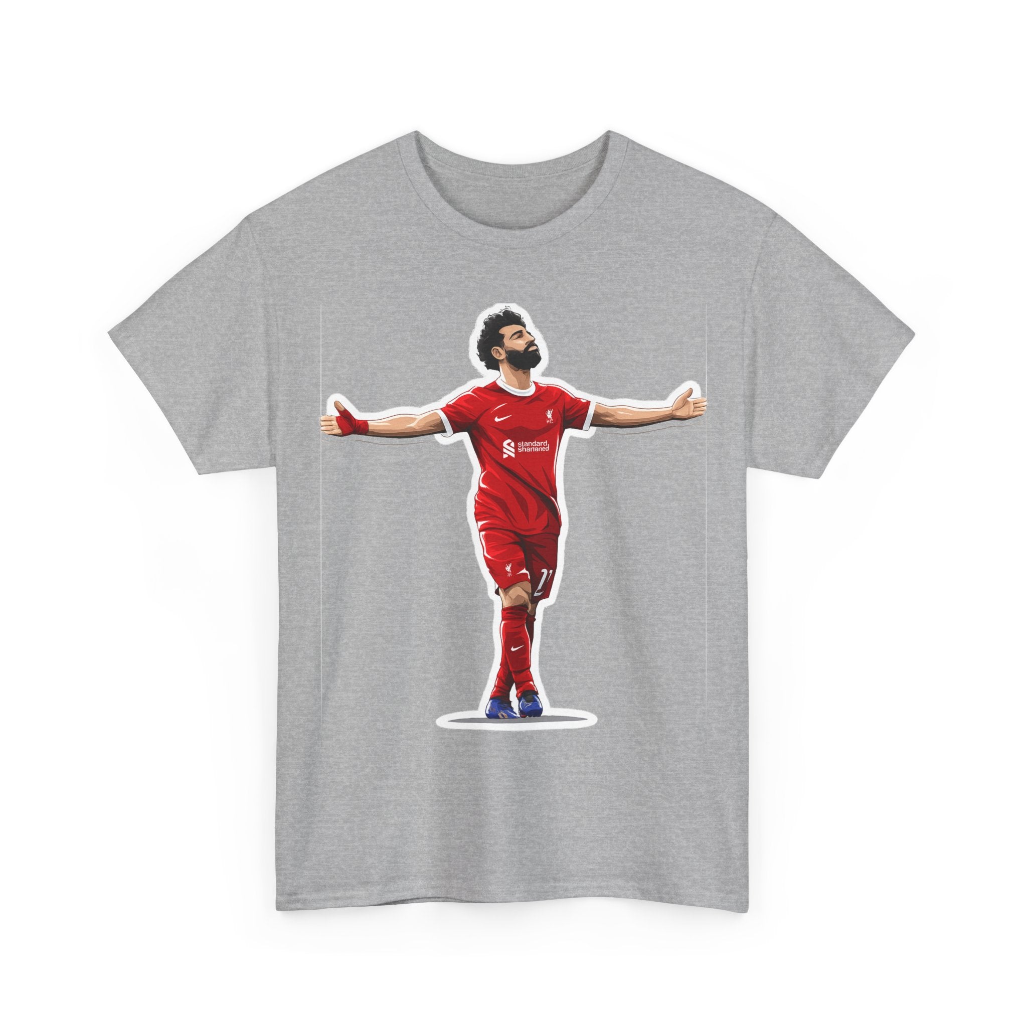 Mo Salah Celebration Tee — Liverpool Graphic T-Shirt