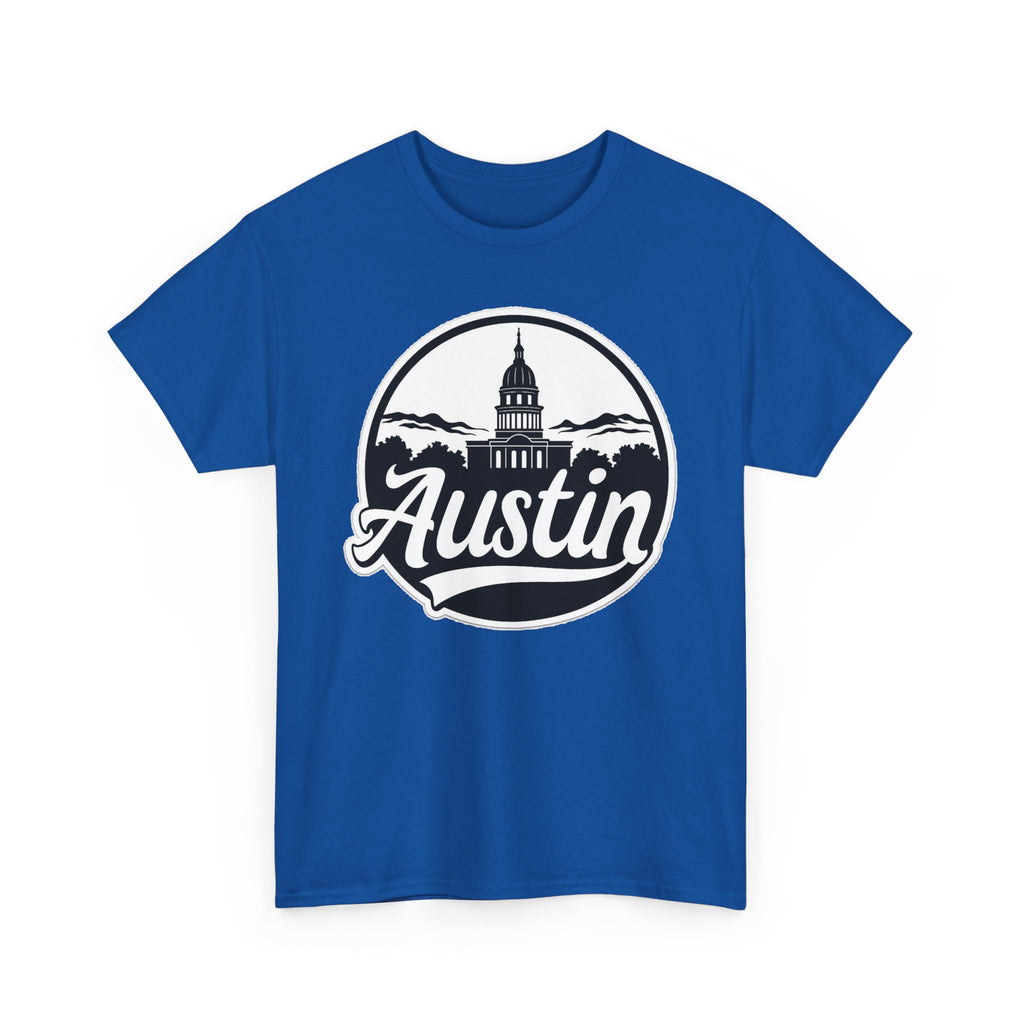 Austin Capitol Graphic Cotton T-Shirt / Tee