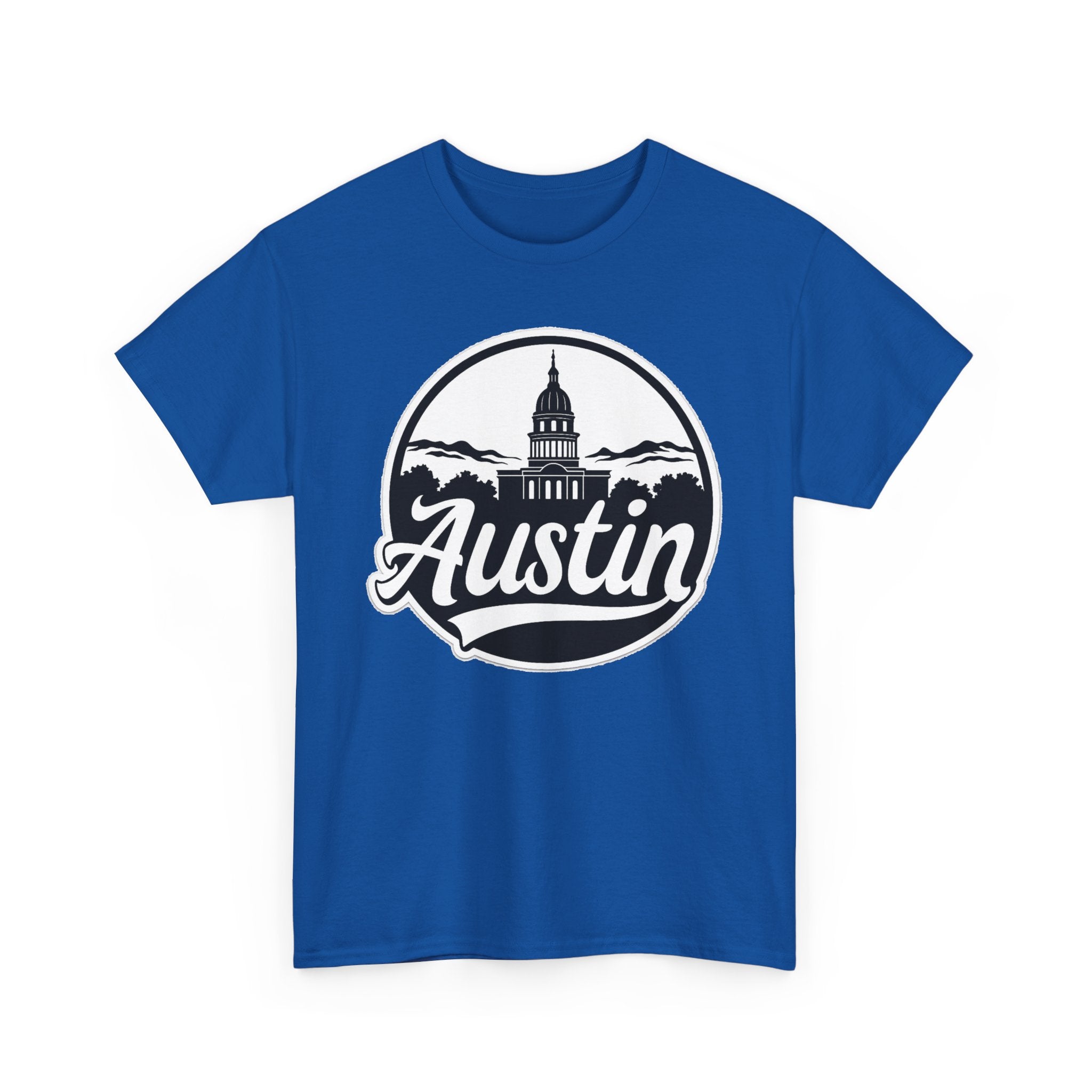 Austin Capitol Graphic Cotton T-Shirt / Tee