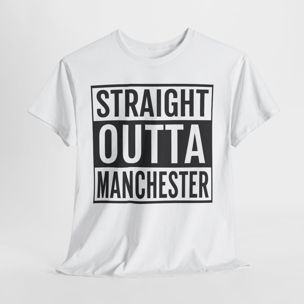 Straight Outta Manchester T-Shirt — Bold City Pride Tee
