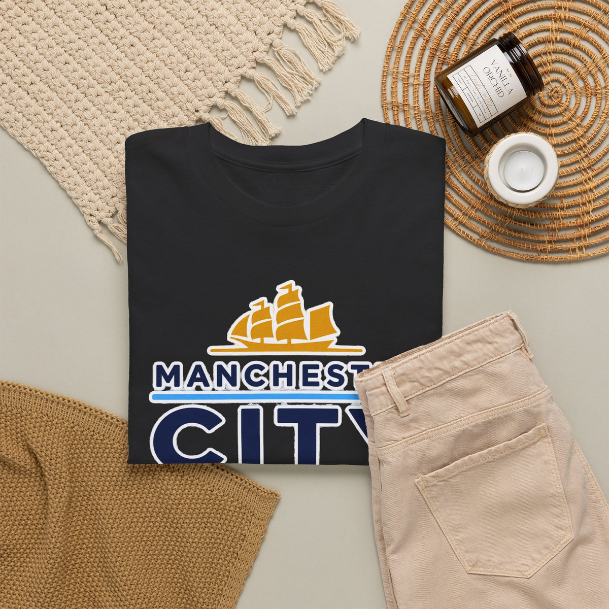 Manchester City 1894 Tee – Retro Football Crest T‑Shirt