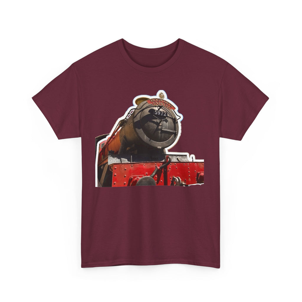 Hogwarts Express Steam Engine Train T-Shirt – Vintage Locomotive Graphic Tee